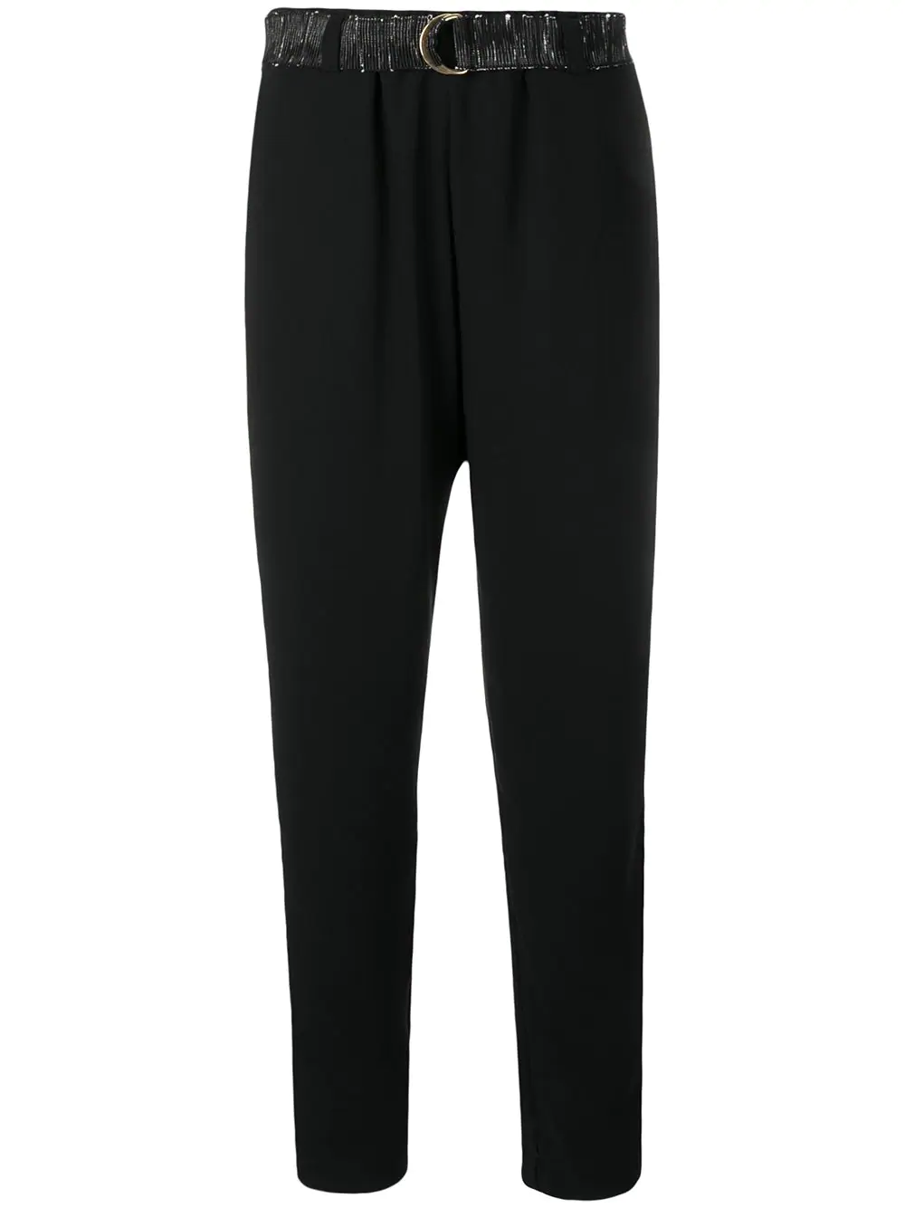 Marcha Deva belted trousers - Black