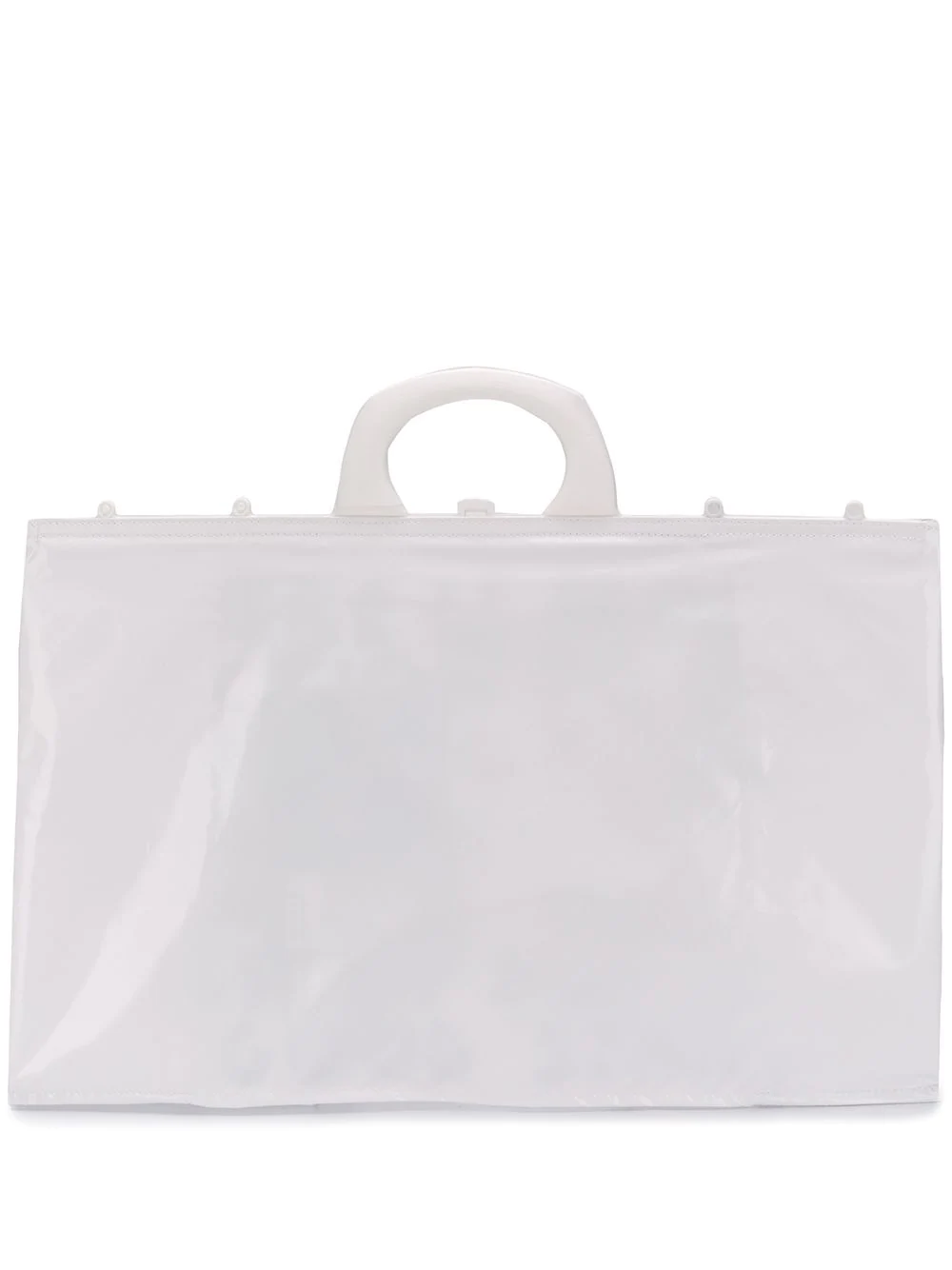 MM6 Maison Margiela top handle tote bag - White