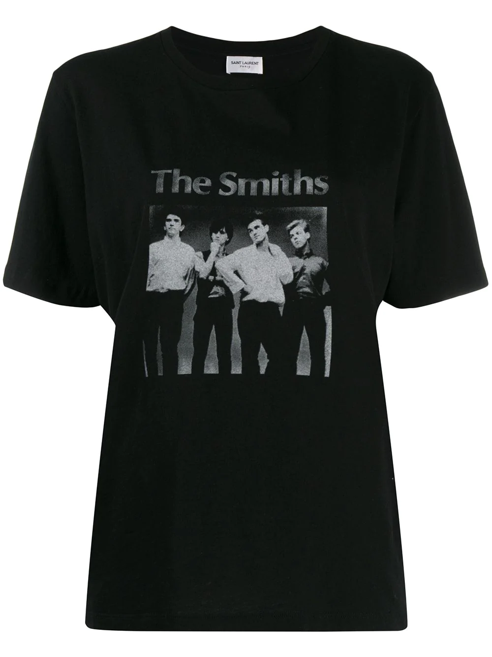 Saint Laurent The Smiths print T-shirt - Black