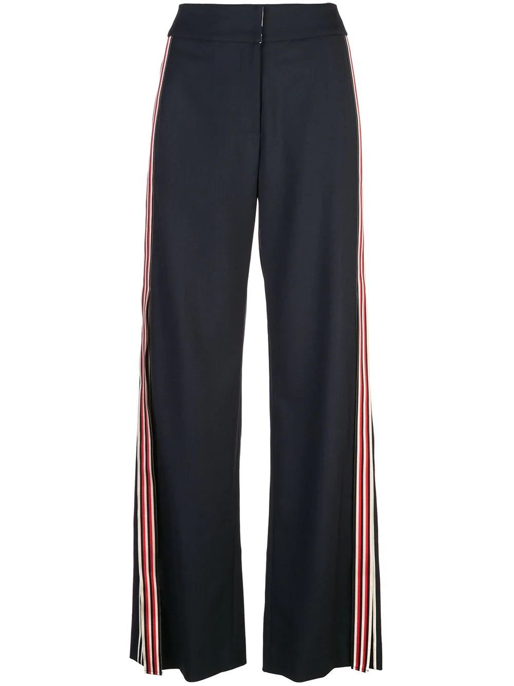 Monse Racing Stripe trousers - Blue