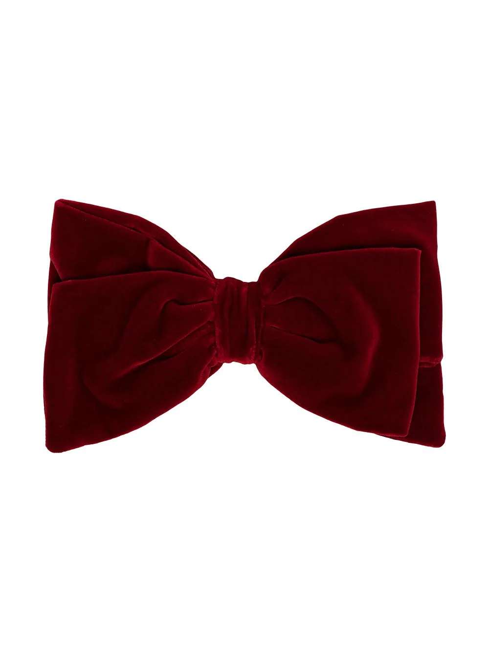 Miu Miu oversized bow hair clip - Red