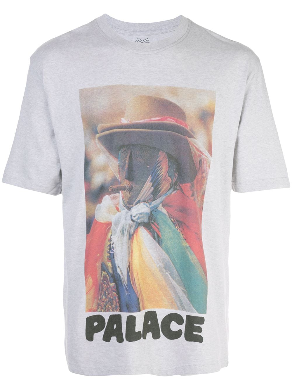 Palace Stoggie graphic-print T-shirt - Grey