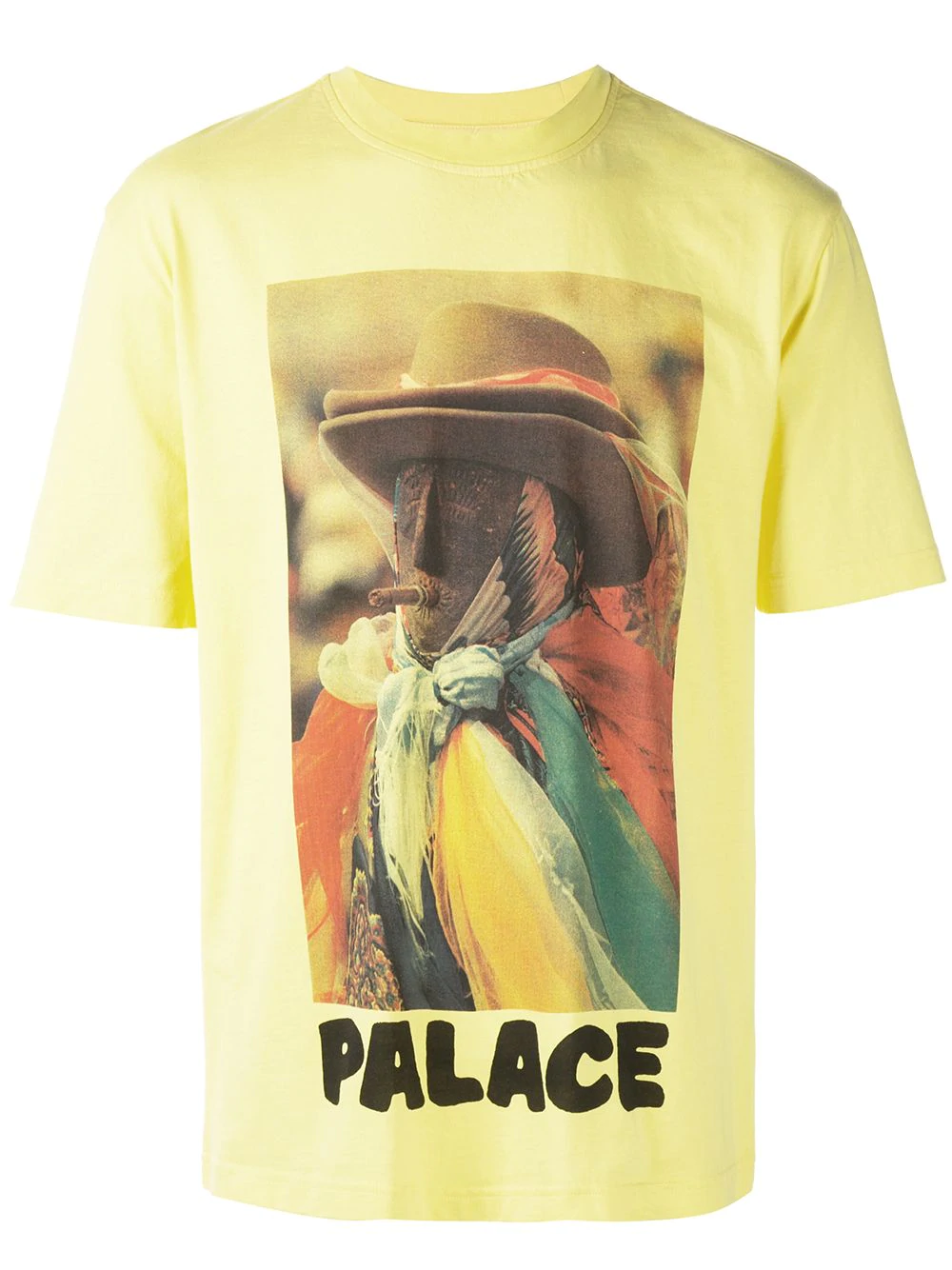 Palace Stoggie graphic-print T-shirt - Yellow