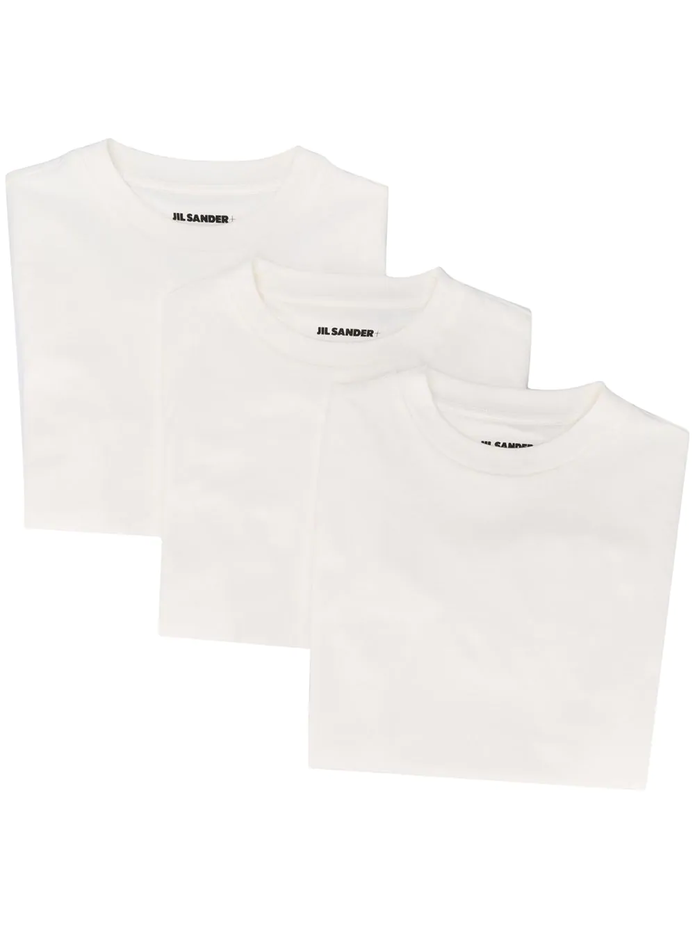 Jil Sander set-of-three T-shirts - White