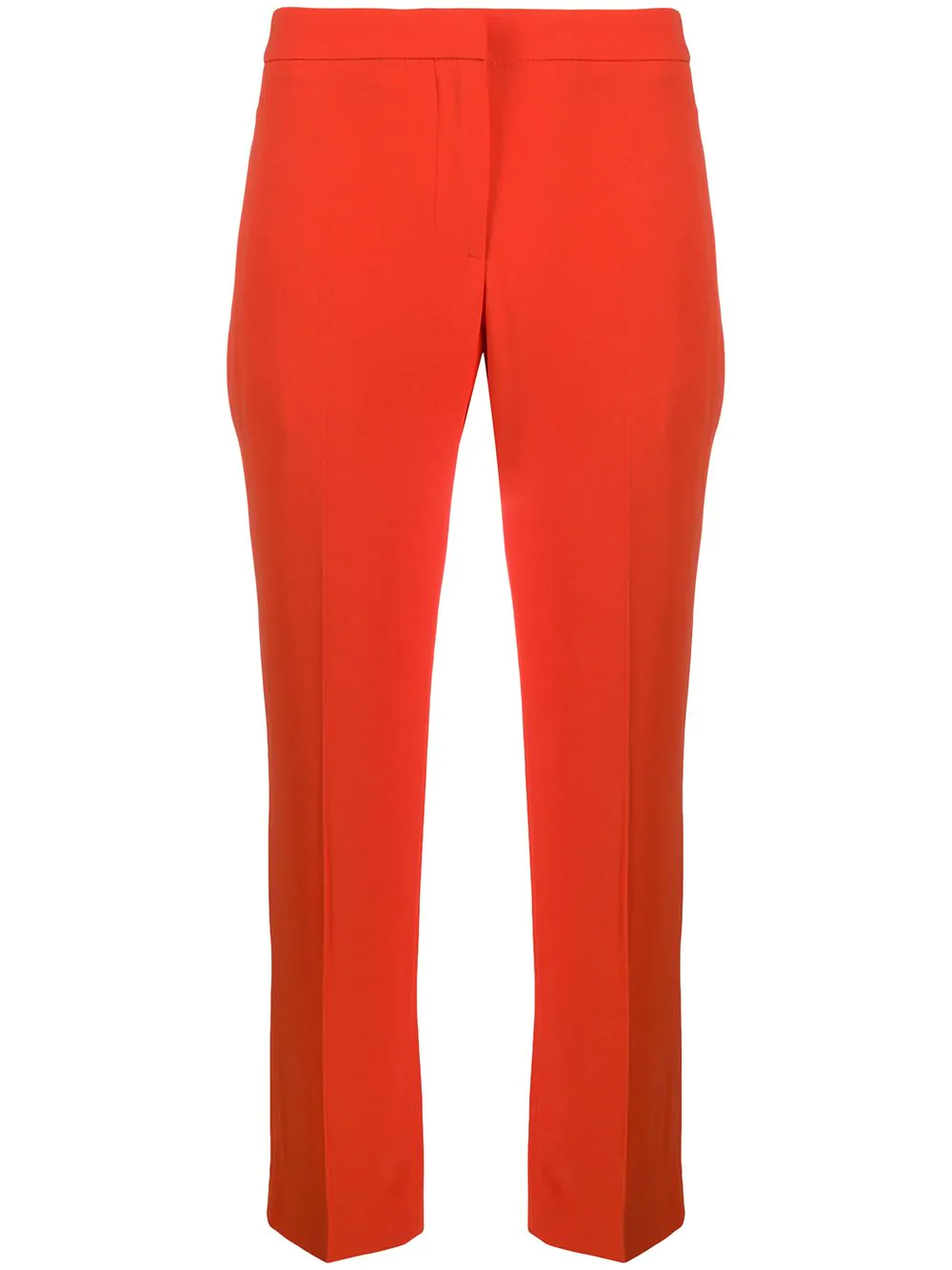 Alexander McQueen high-waisted cropped trousers - Orange