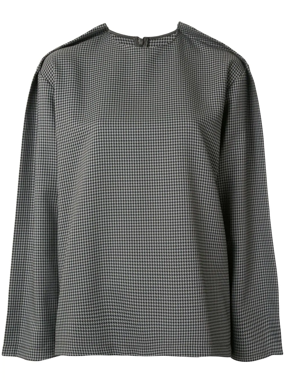 Maison Margiela houndstooth print top - Green