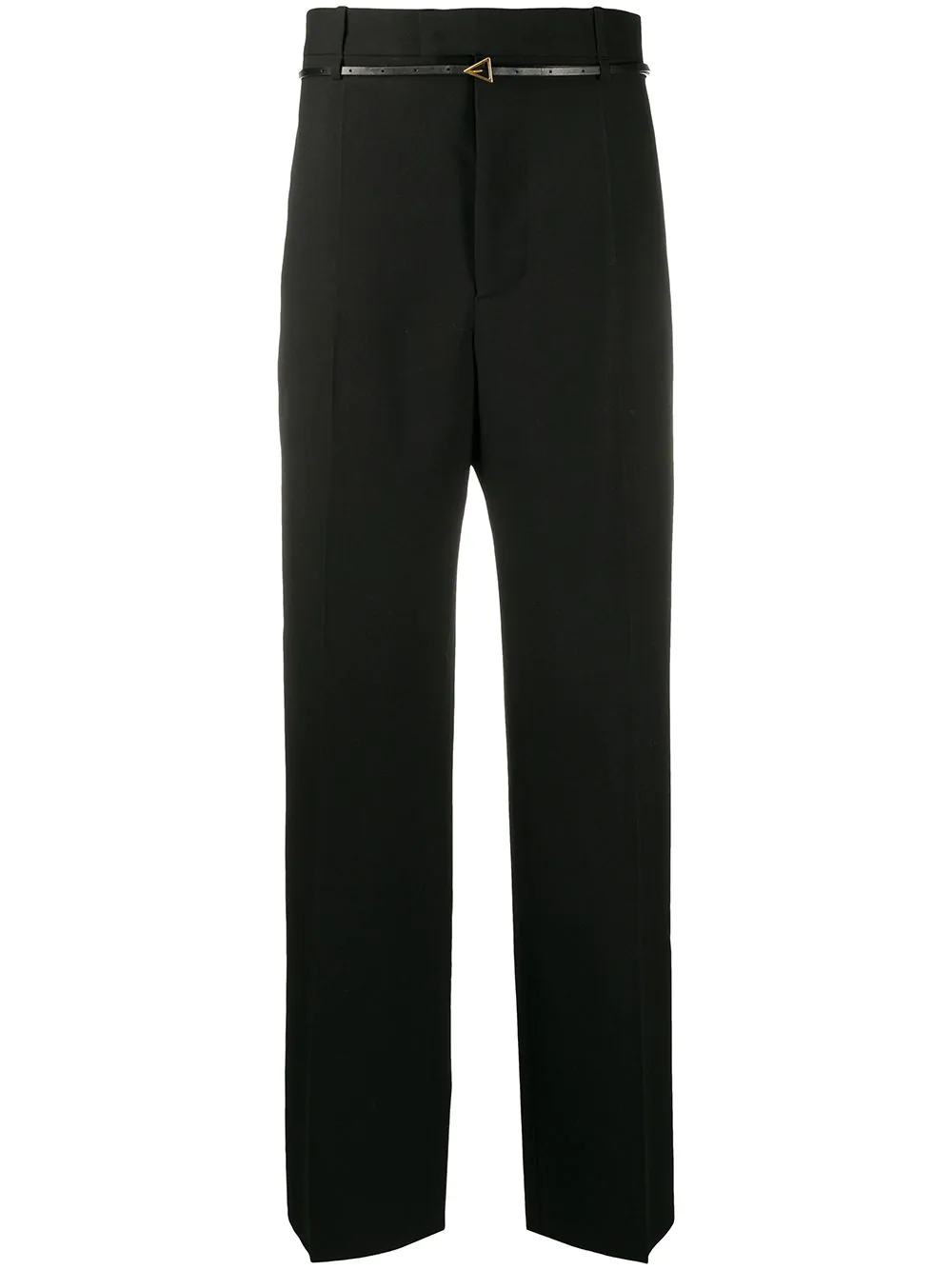 Bottega Veneta high-waisted wide tailored trousers - Black