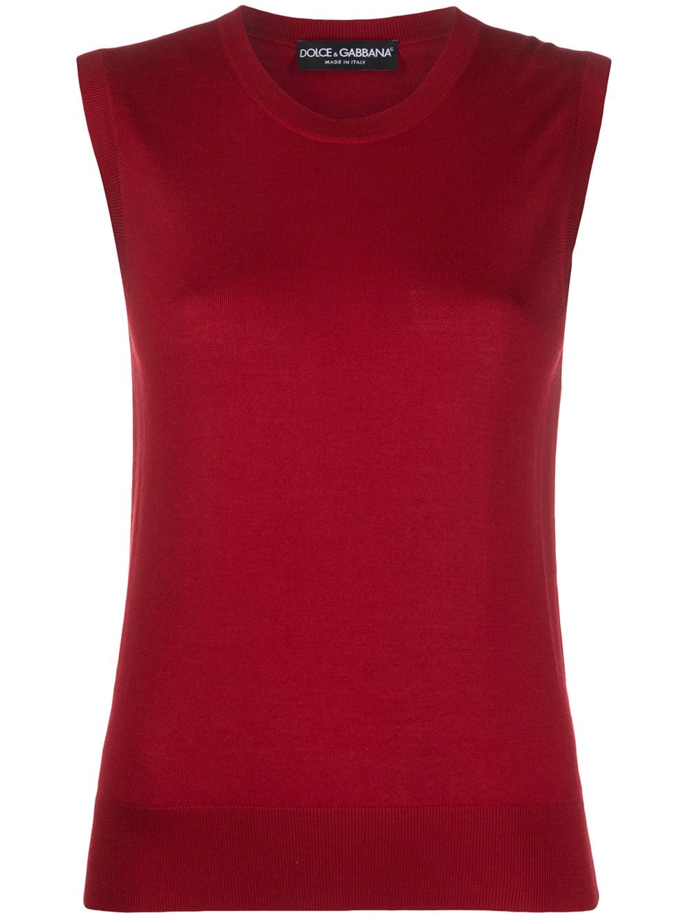 Dolce & Gabbana sleeveless tank top - Red