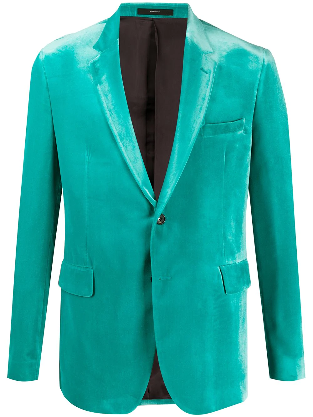 Paul Smith Kensington single-breasted velvet blazer - Blue