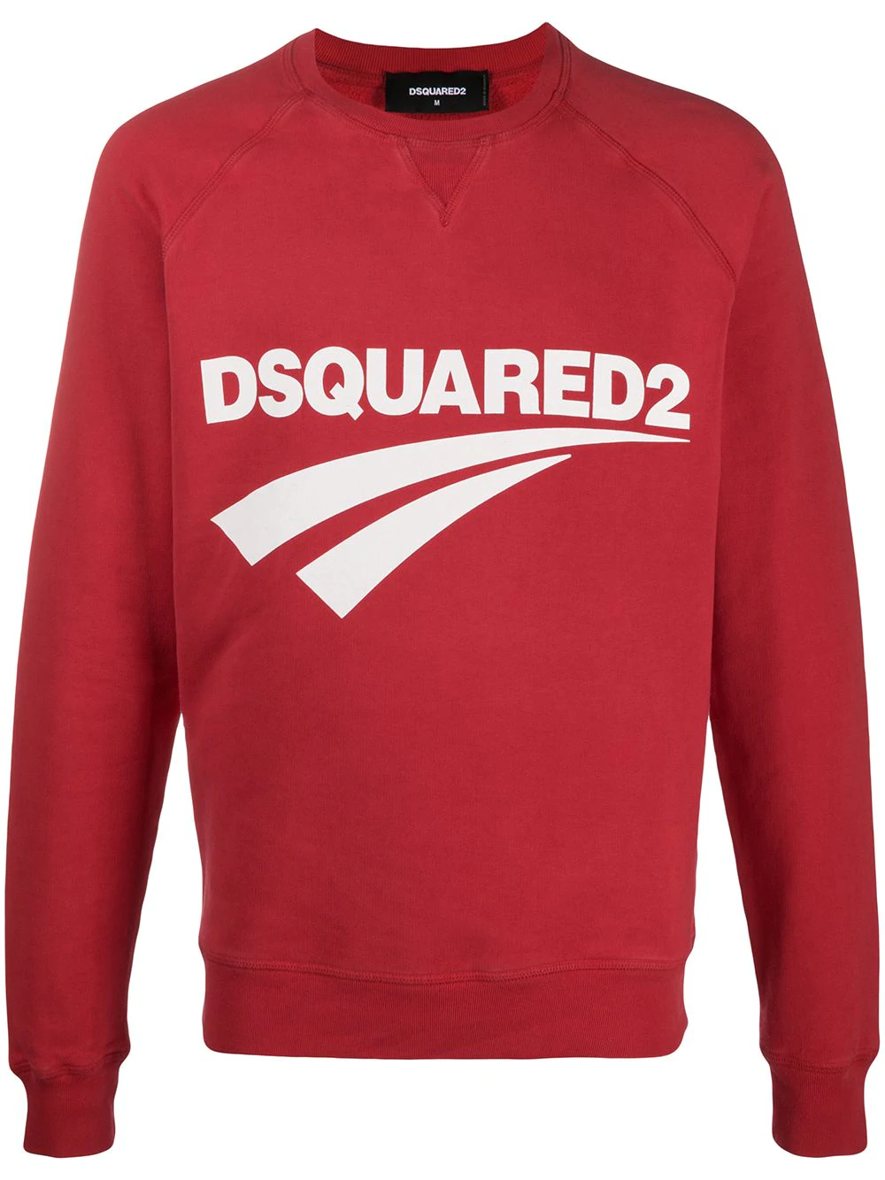 Dsquared2 logo print crew neck sweatshirt