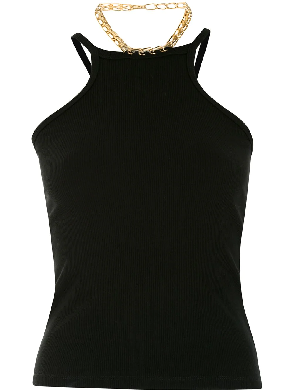 Dion Lee chain-link halter neck - Black