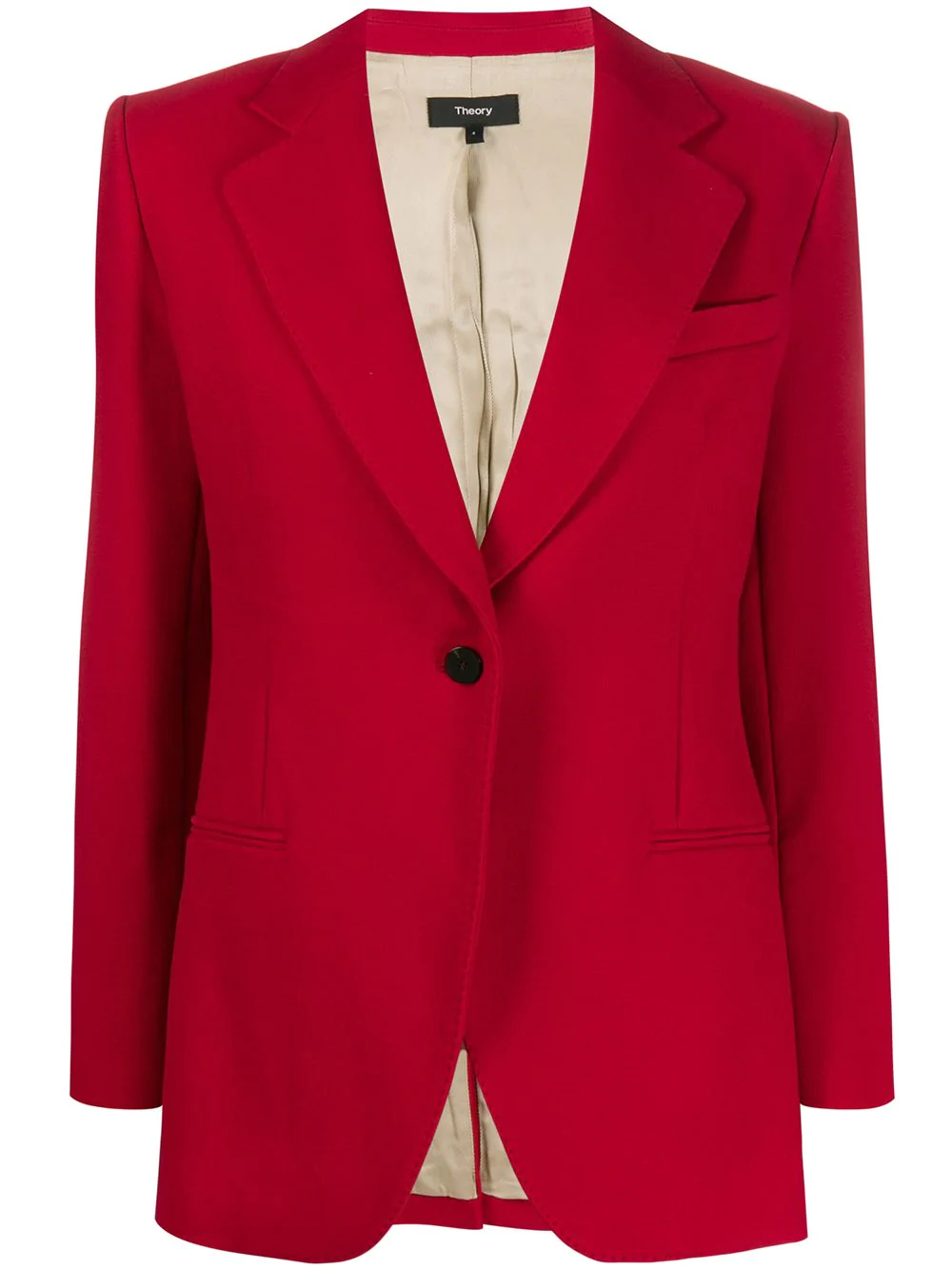 Theory cinched blazer - Red