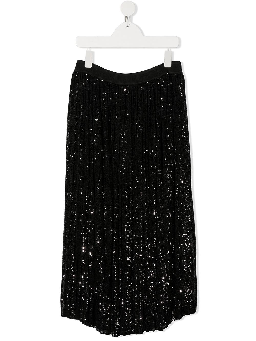 Msgm Kids sequin midi skirt - Black