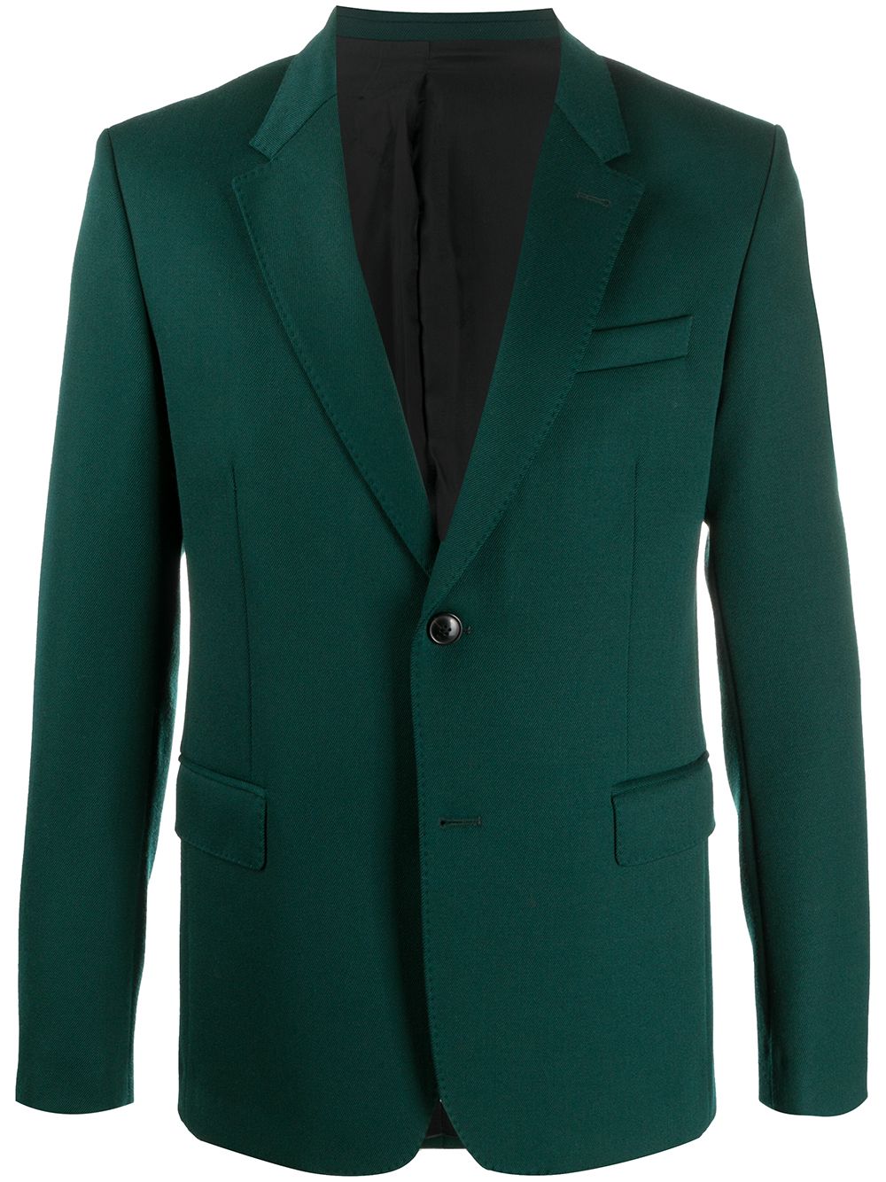 AMI Paris lined single-breasted jacket - Green