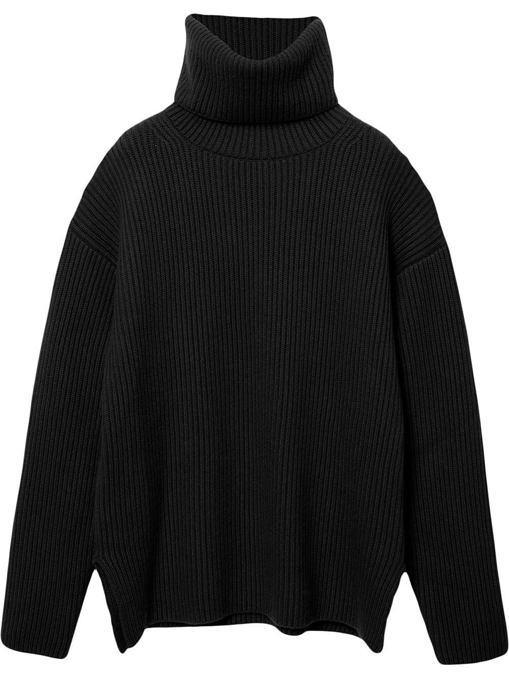 Carolina Herrera ribbed cashmere-knit rollneck jumper - Black