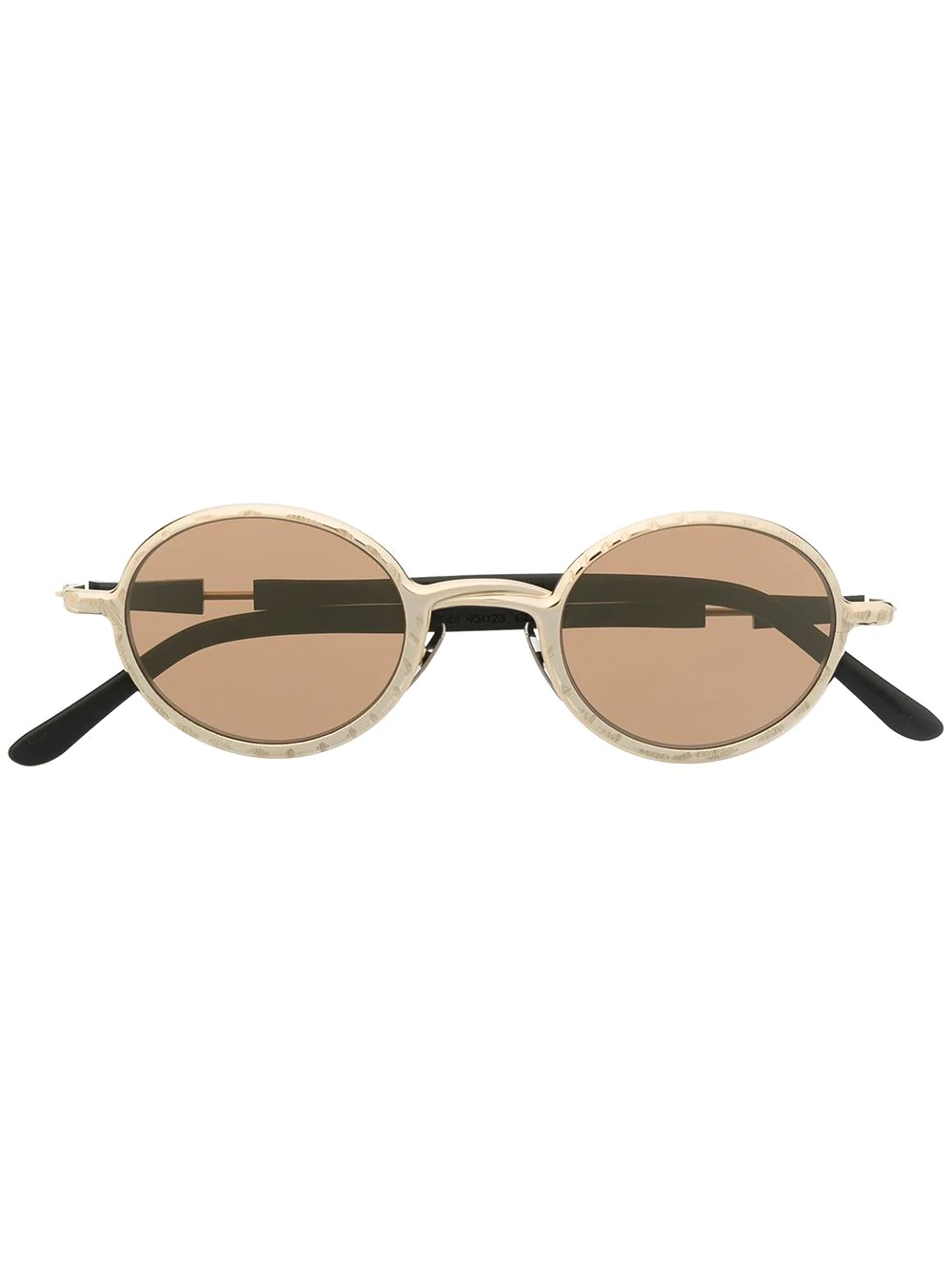 Kuboraum Mask Z13 mirrored sunglasses - Gold