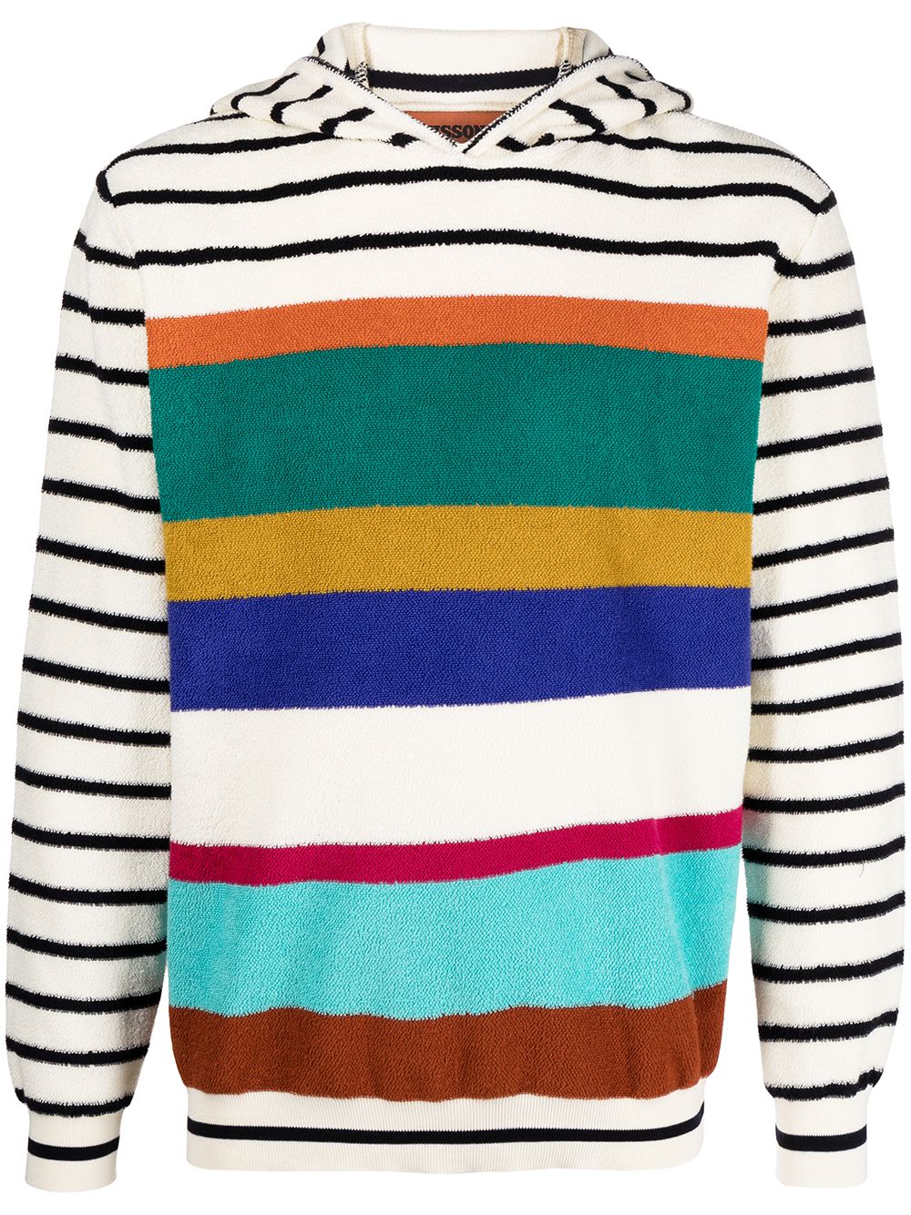 Missoni colour-block hoodie - Neutrals