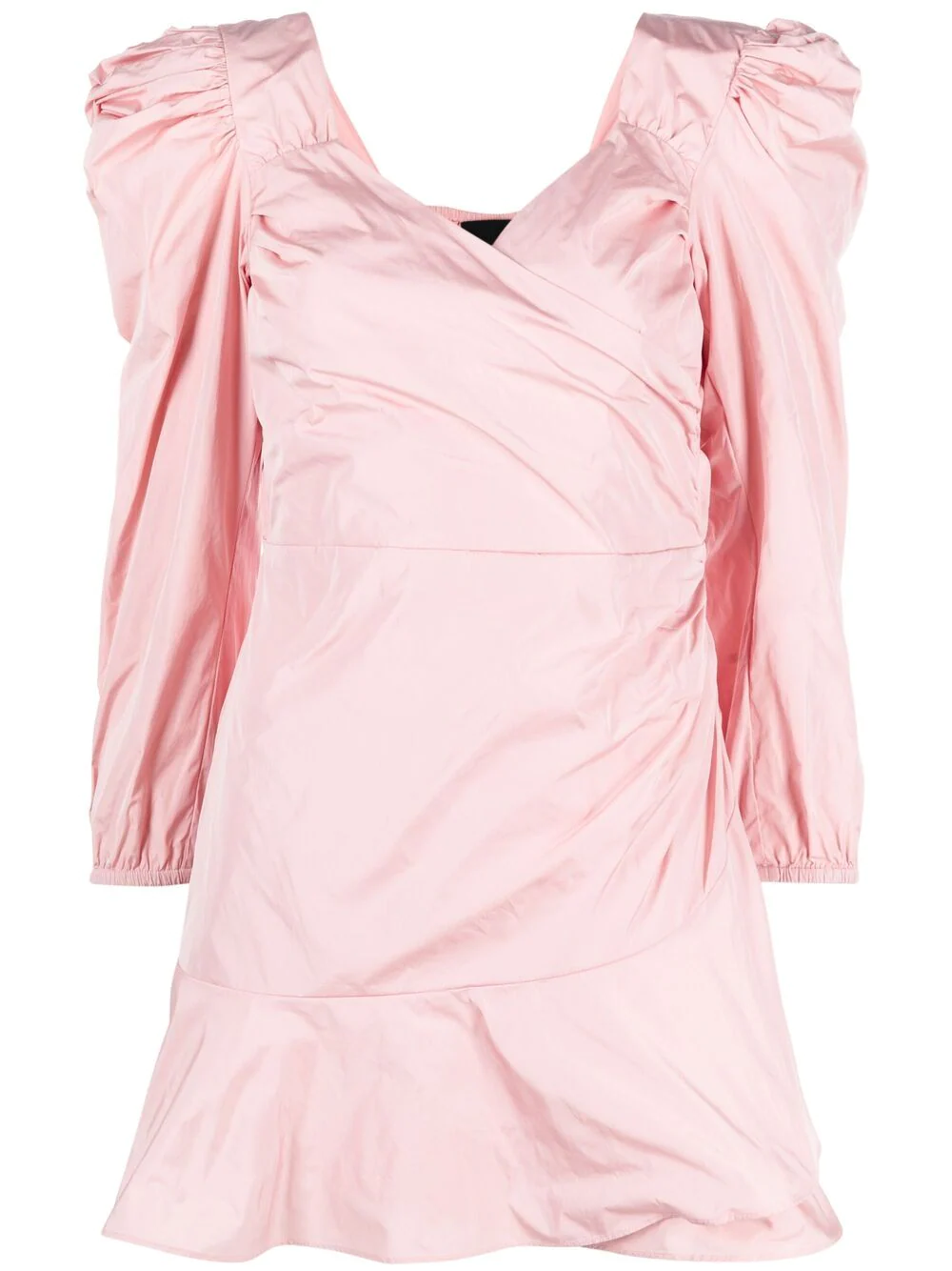 RED Valentino puff-sleeve mini dress - Pink