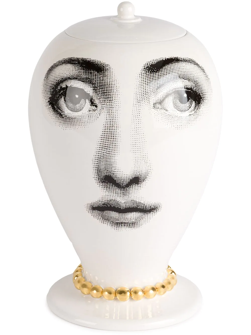 Fornasetti Colliana vase - White