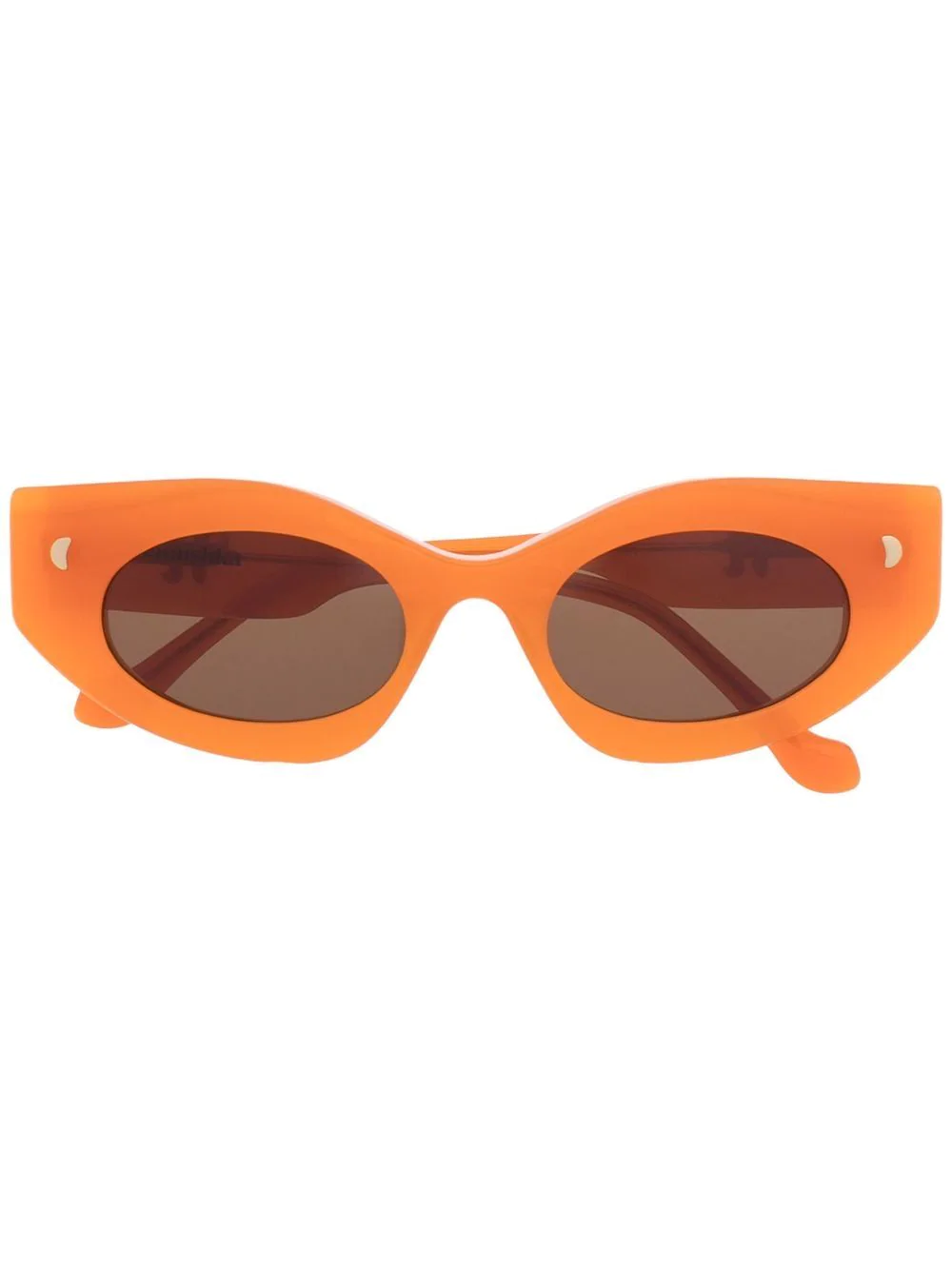 Nanushka cat-eye oversized frame sunglasses - Orange