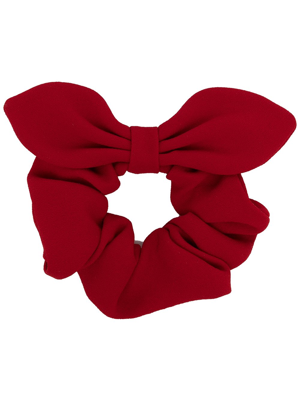 Hucklebones London bow-tie scrunchie - Red