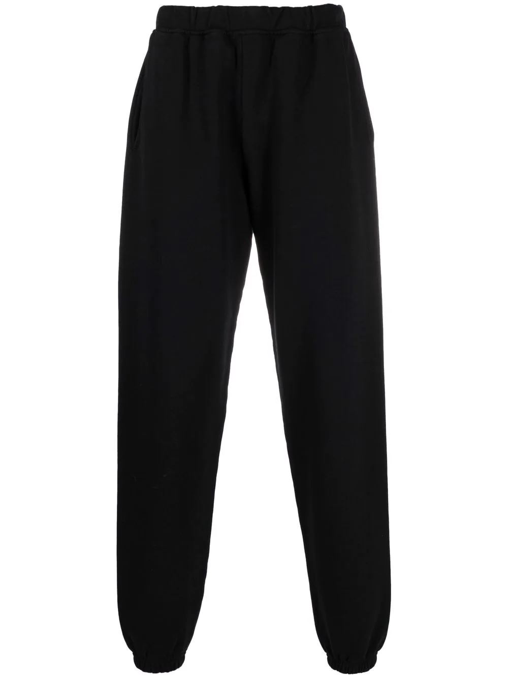 Aries logo-print cotton track pants - Black