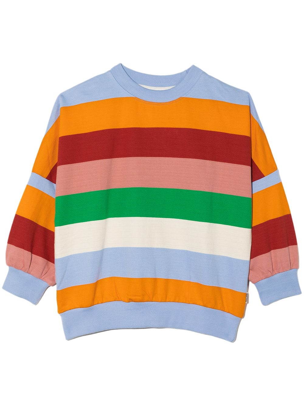 Molo Marika striped jumper - Green