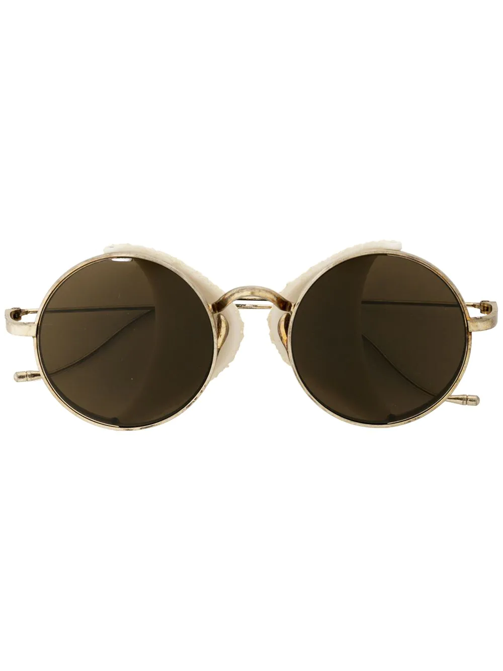 Rigards x Uma Wang thin-arm sunglasses - Brown