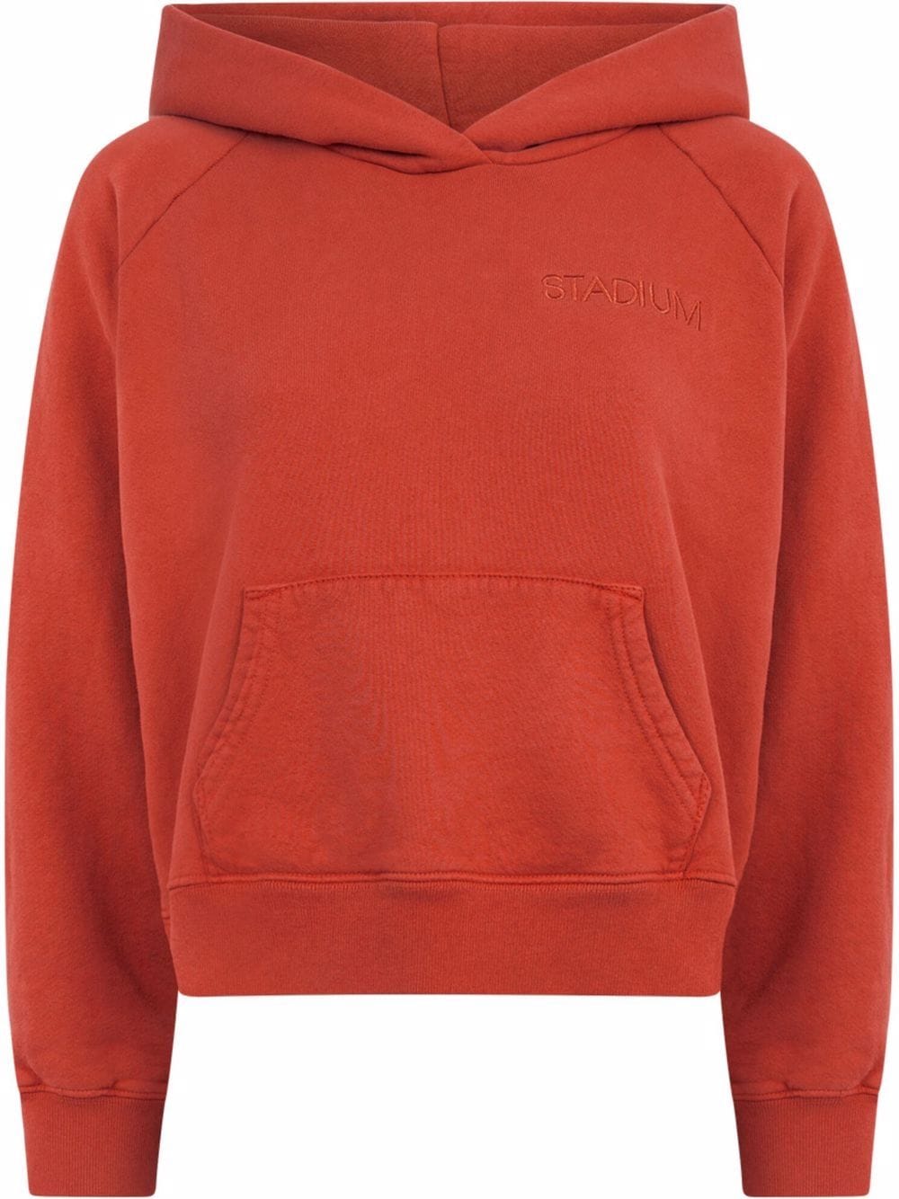 STADIUM GOODS® STADIUM cropped Eco "Brick" sweatshirt - Red