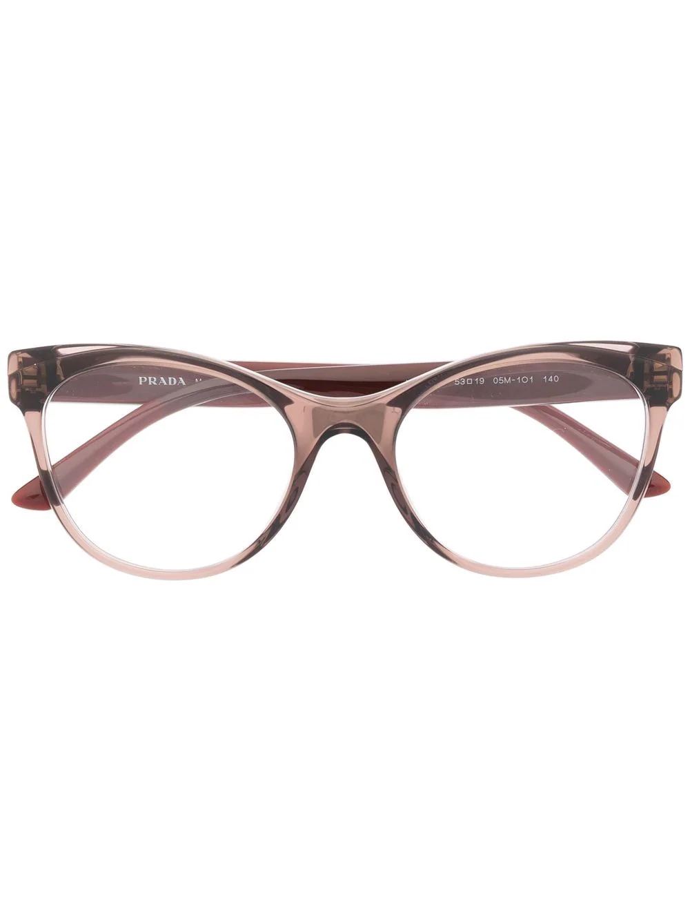 Prada Eyewear PR05WV cat-eye glasses - Neutrals