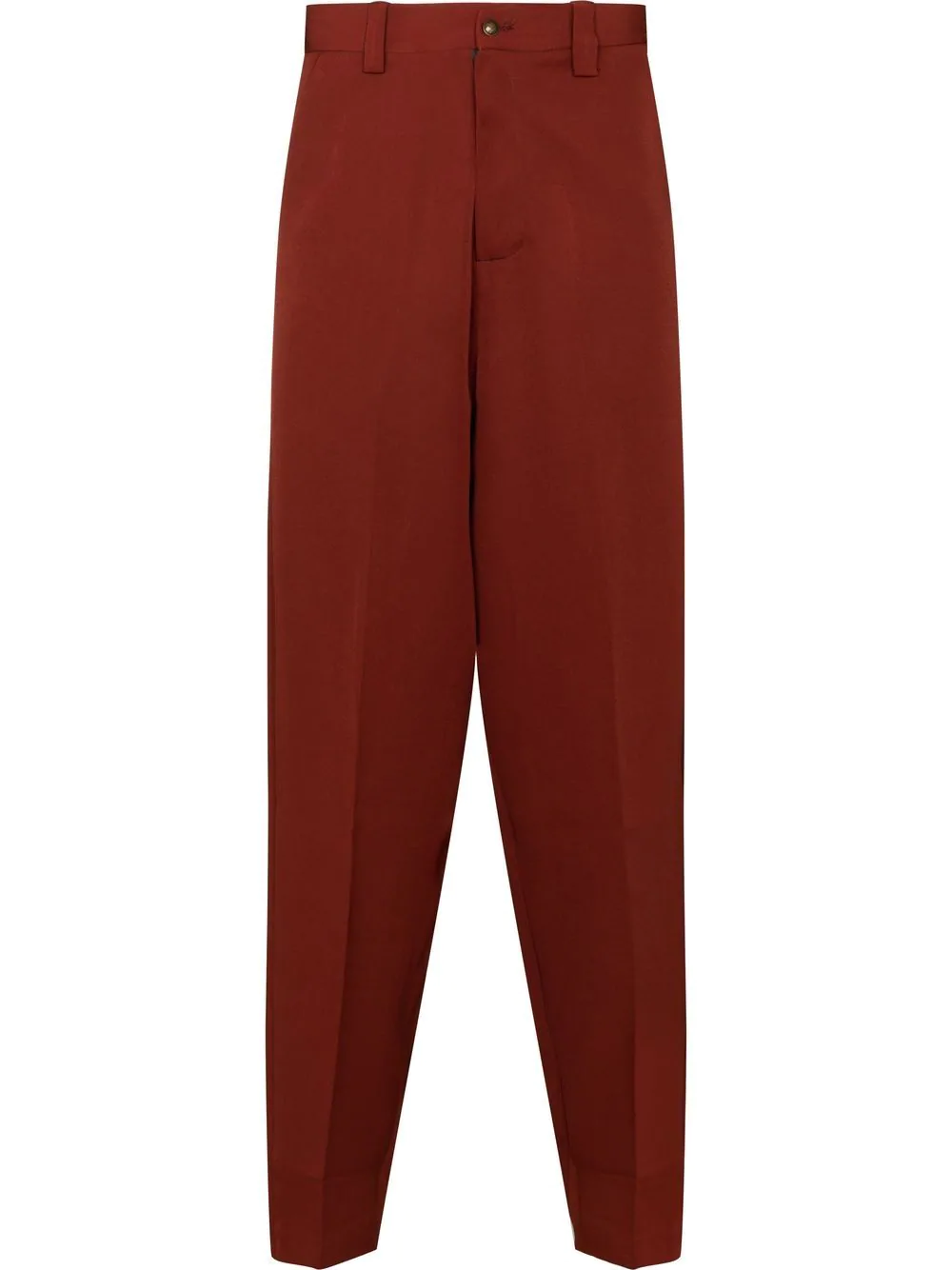 Orange Culture straight-leg tailored trousers - Brown