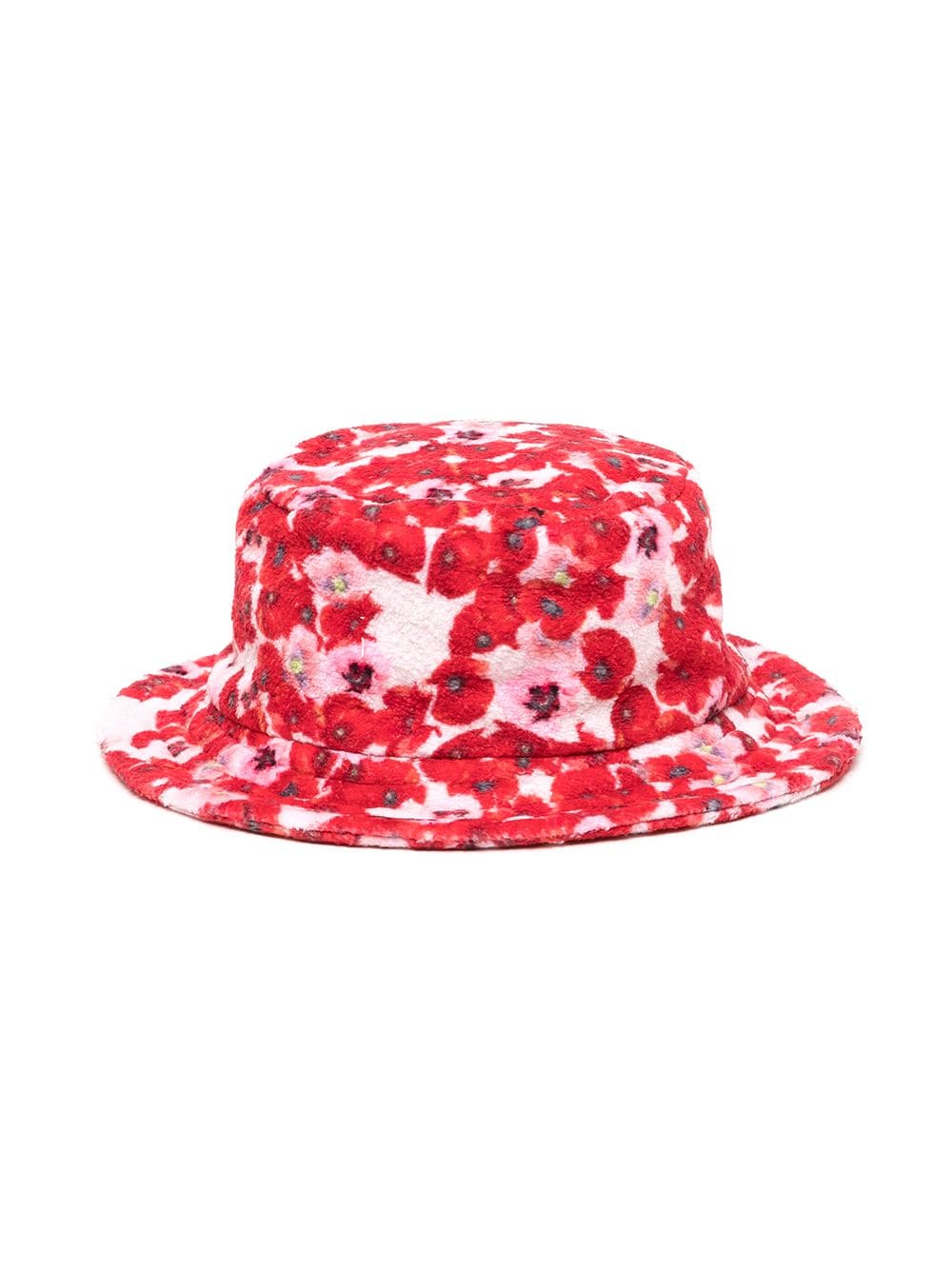 Natasha Zinko Kids poppy-print sun hat - Red