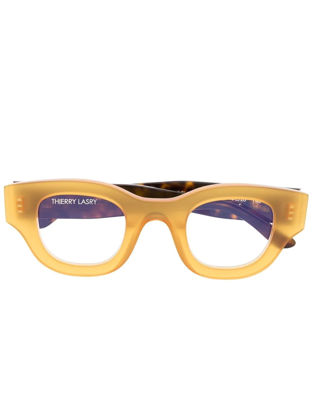 Thierry Lasry square-frame optical glasses - Yellow