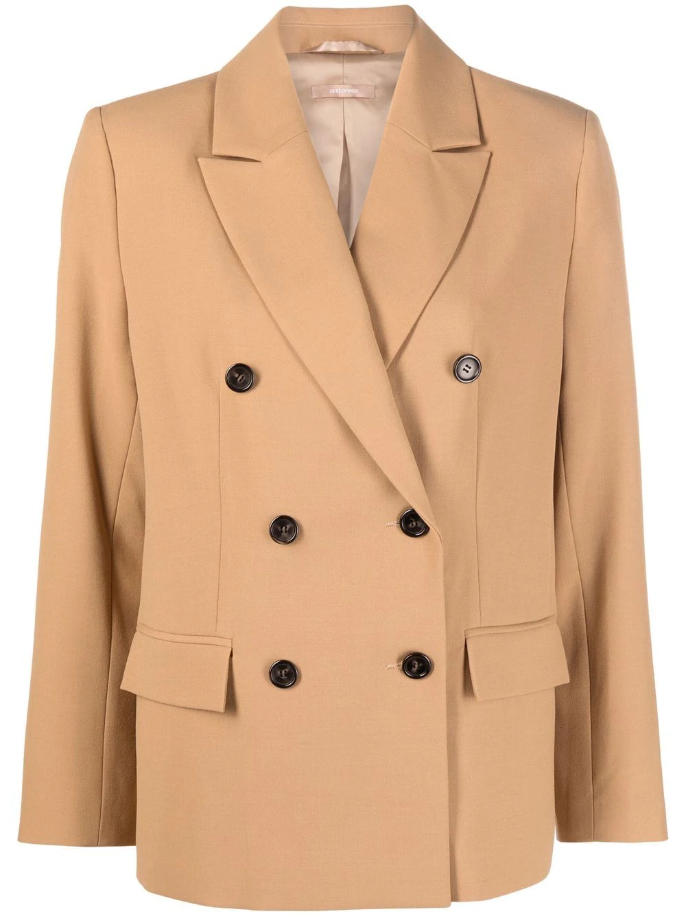 12 STOREEZ double-breasted blazer - Neutrals