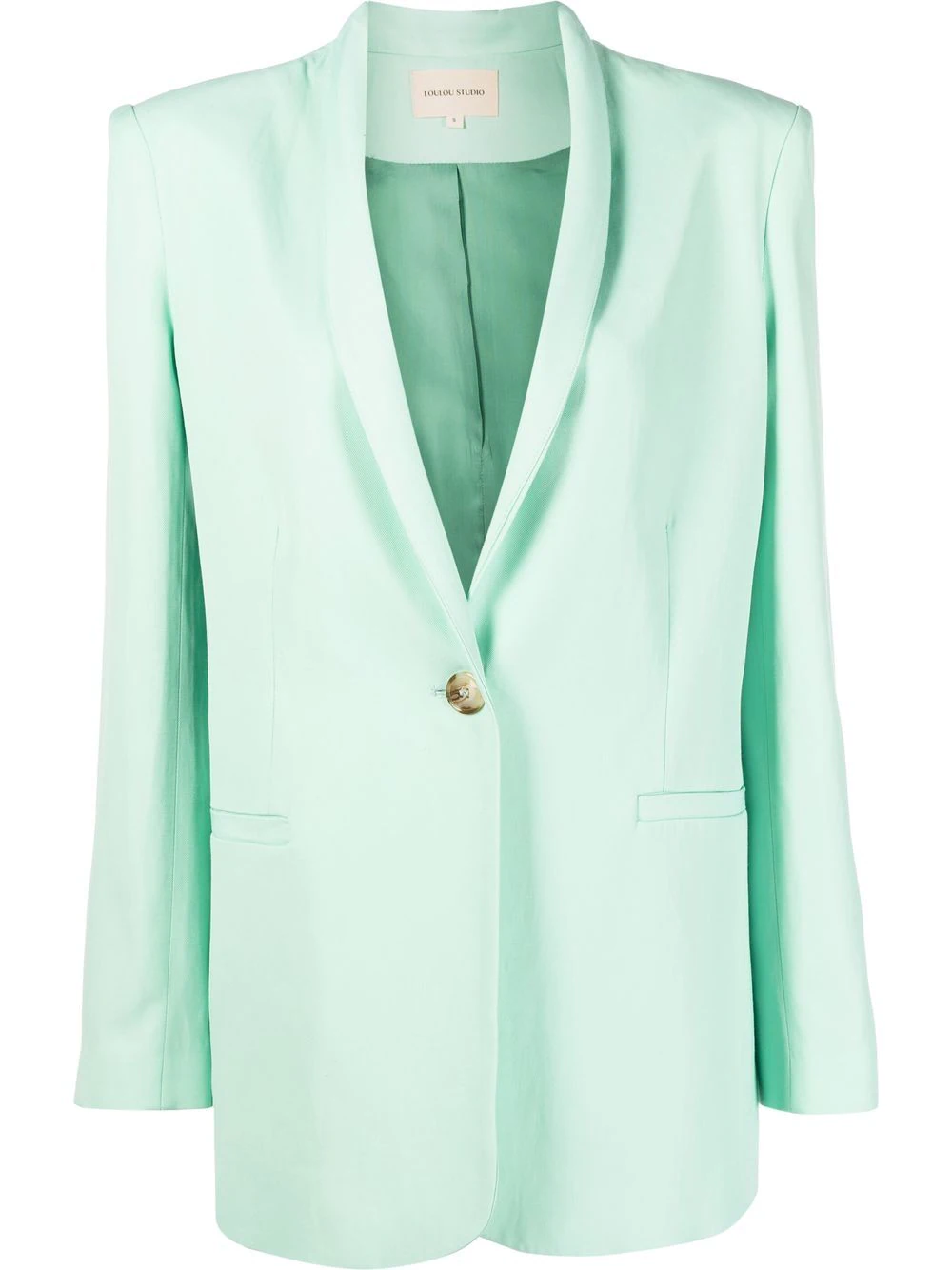 Loulou Studio Ruden oversized blazer - Green