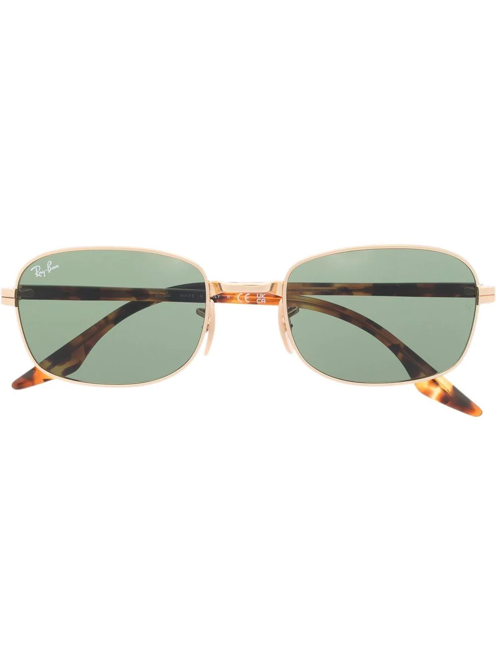 Ray-Ban tortoise square-frame sunglasses - Brown