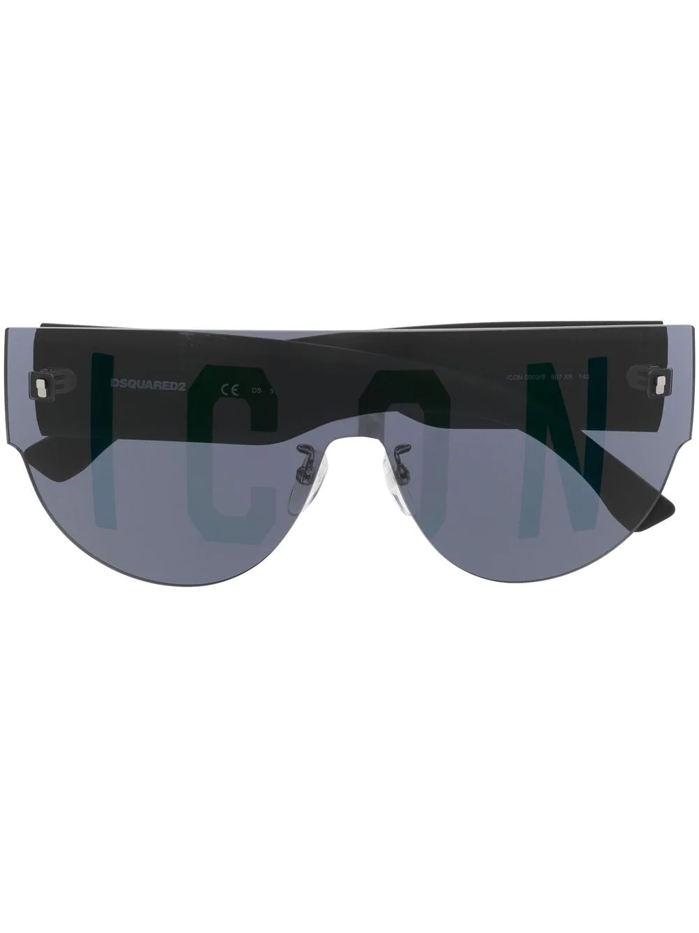 Dsquared2 Eyewear oversized frameless sunglasses - Blue