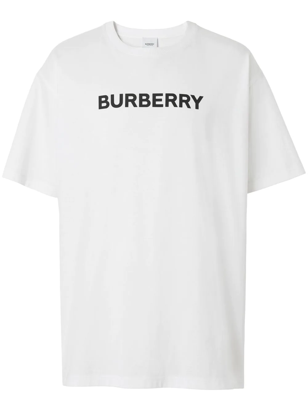 Burberry logo-print cotton T-shirt - White