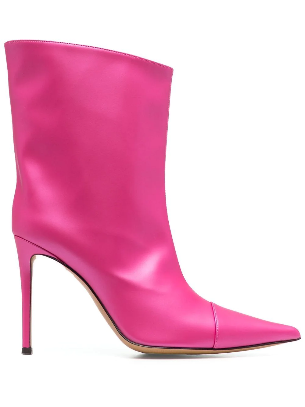 Alexandre Vauthier pointed ankle boots - Pink