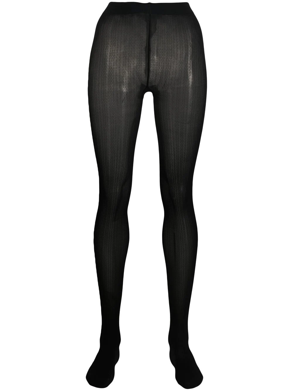 Falke semi-sheer high-waisted tights - Black