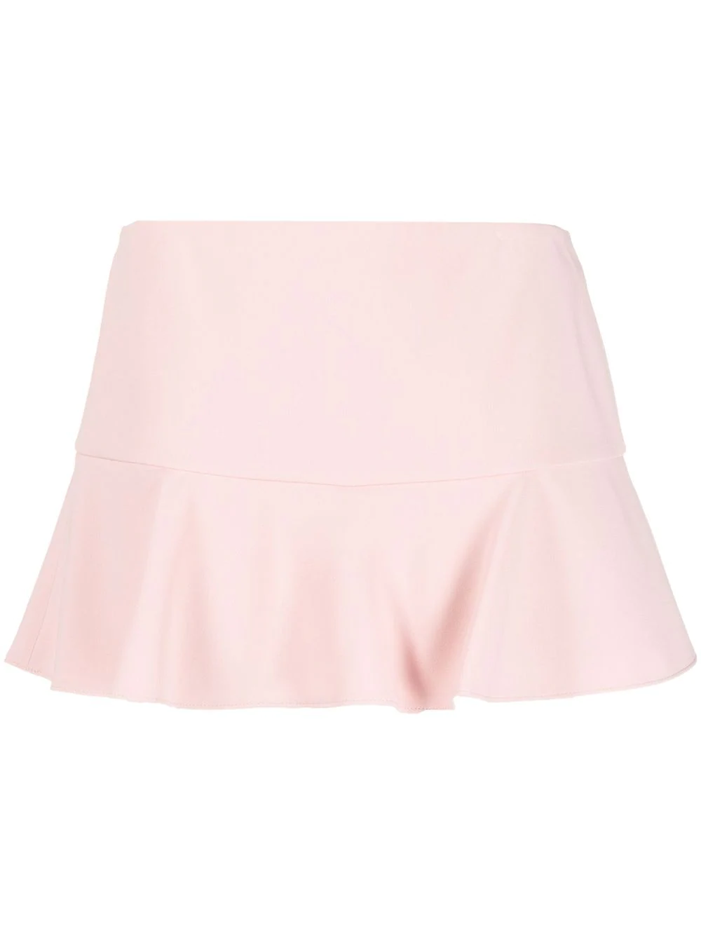 RED Valentino flared-hem mini skirt - Pink