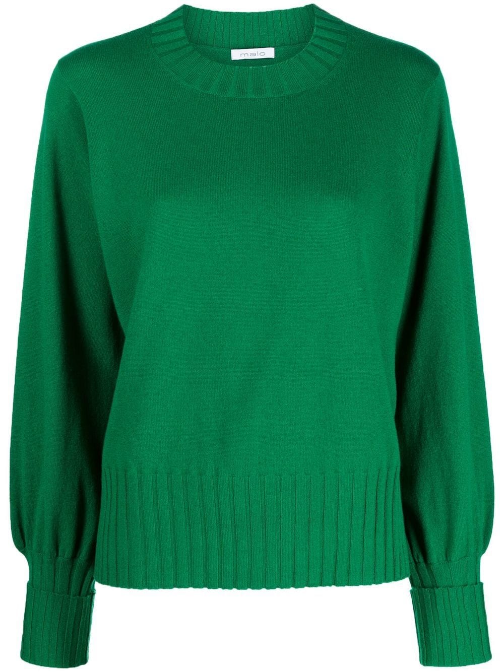 Malo crew-neck cashmere jumper - Green