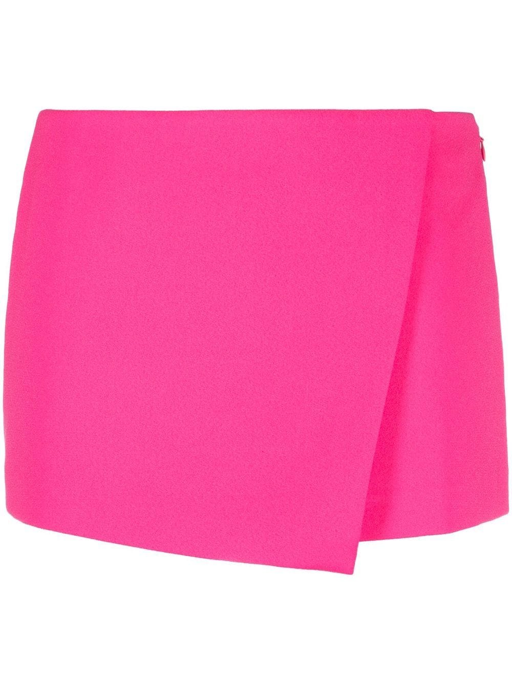 THE ANDAMANE wrap mini skirt - Pink