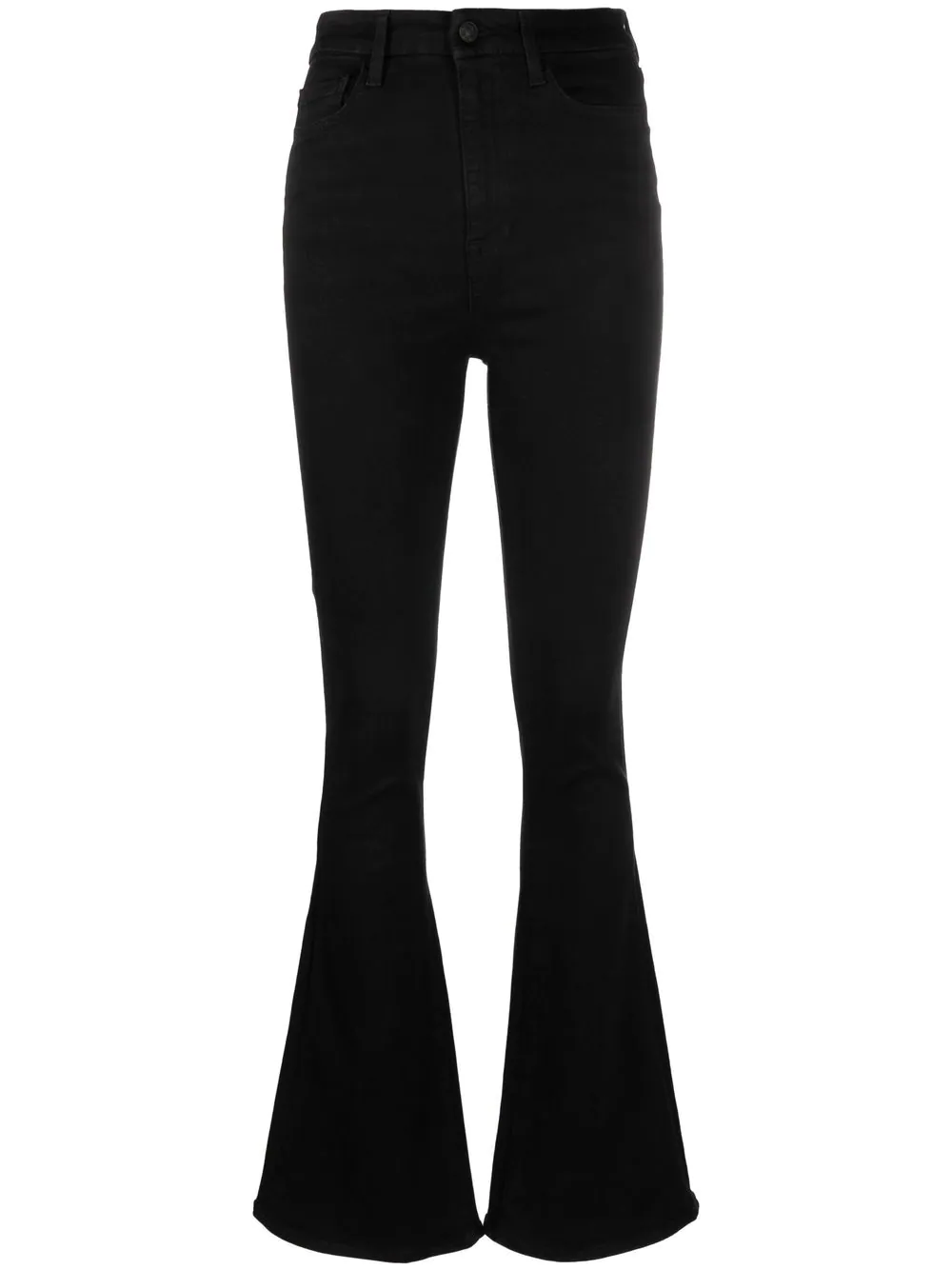 7 For All Mankind slim-fit flared jeans - Black