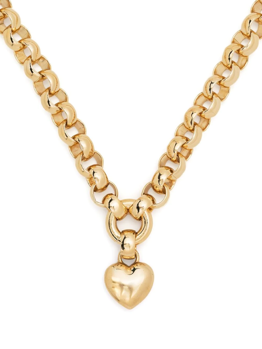 Laura Lombardi Amorina heart-pendant necklace - Gold