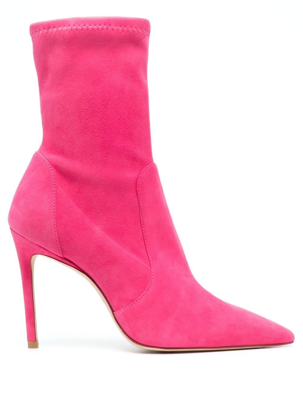 Stuart Weitzman Stuart 85mm ankle boots - Pink