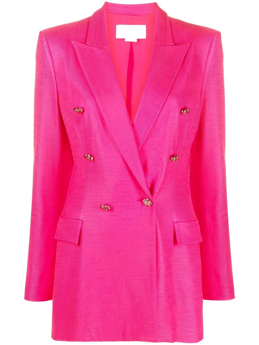 Genny Giacca double-breasted blazer - Pink