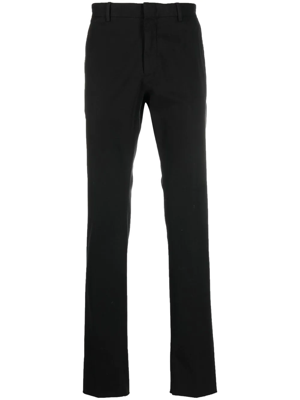 Zegna slim-cut leg tailored trousers - Black