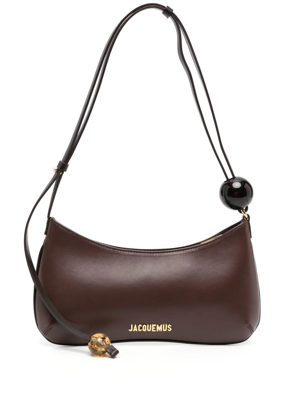 Jacquemus Le Bisou Perle shoulder bag - Brown