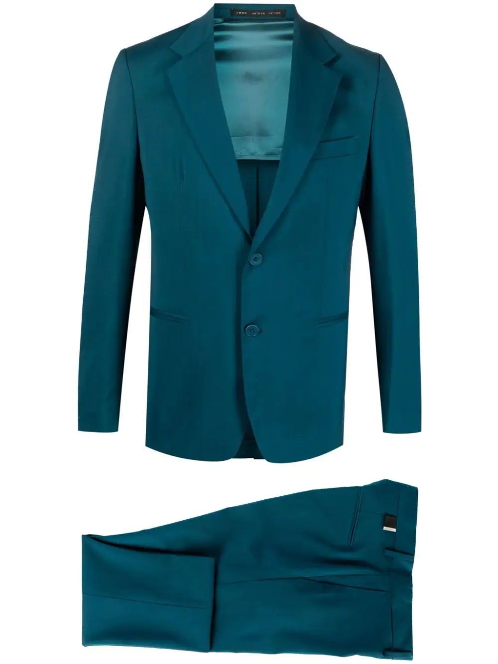 Low Brand single-breasted suit set - Blue